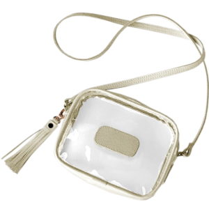 Jon Hart Clear Lola Bag – Champagne