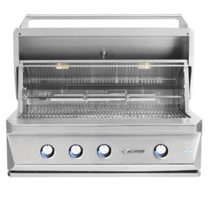 Twin Eagles 36-Inch 3-Burner Built-In Natural Gas Grill with Infrared Rotisserie